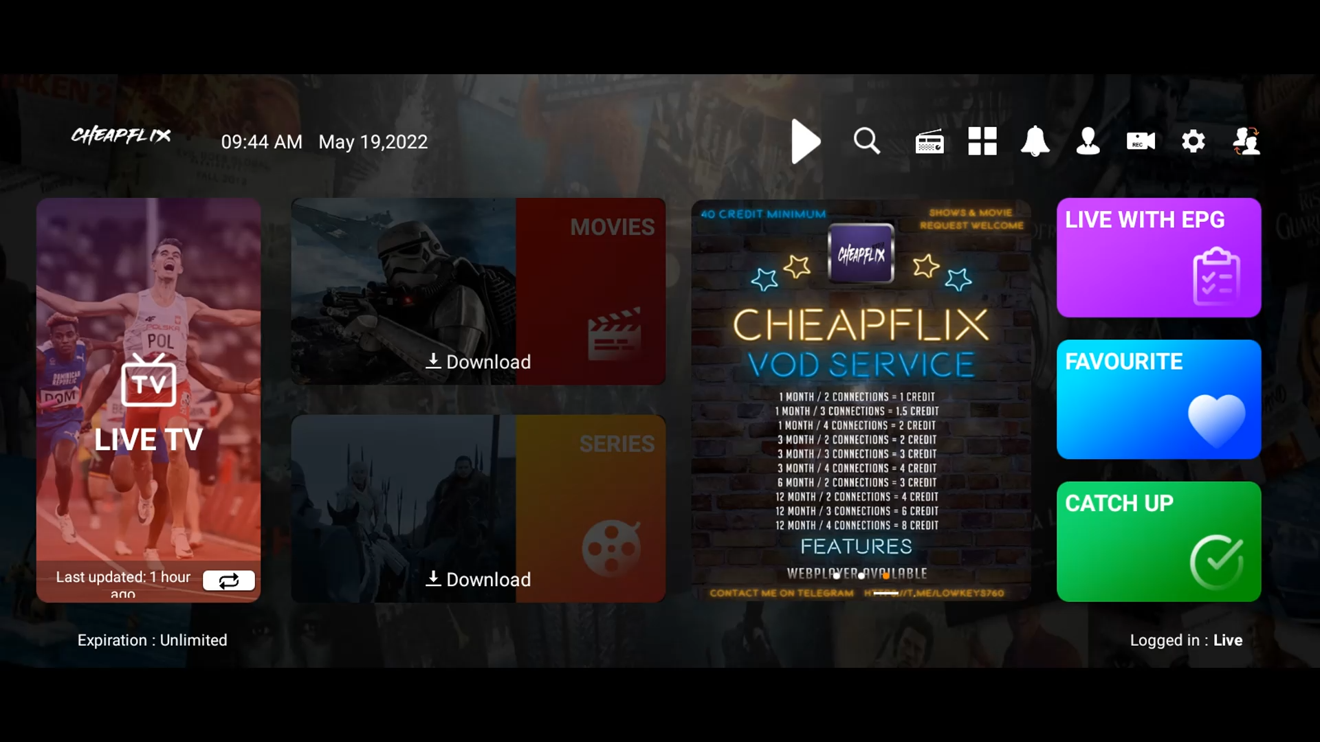 Smarters v3 with Ads